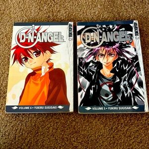 D.N.Angel DNAngel Yukiru Sugisaki manga graphic novel comic anime book 5&6 EUC